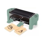 Raclette - grill - little balance - 2 personnes - 320w - meuuuh - fournie avec 2 spatules - 2 planchettes ...