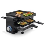 Appareil  raclette princess 162915 raclette piano black 4 - plateforme de parking pour casseroles utilises ...
