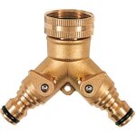 Raco - nez de robinet laiton 2 voies automatique (55035b) - b