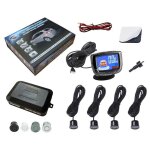 Radars de recul sonore avec écran lcd vega® marque française 4 capteurs gris foncés Radars de recul sonore avec écran lcd vega® marque française 4 capteurs gris foncés