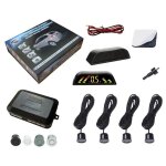 Radars de recul sonore avec écran led vega® marque française 4 capteurs gris clairs Radars de recul sonore avec écran led vega® marque française 4 capteurs gris clairs