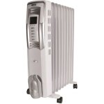 Radiateur bain dhuile lectronique 2000w - dx drexon - vertical - gris