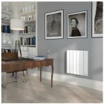 Radiateur chaleur douce baleares 2 - horizontal - 1250w - blanc 492441