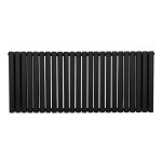 Radiateur � colonne - monstershop - horizontal - acier au carbone 15 mm - 6440 btu - noir 600x1440mm