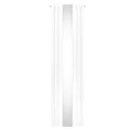 Radiateur � colonne - monstershop - miroir int�gr� - vertical - acier au carbone - 5009 btu