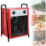 Radiateur electrique d?appoint - lars360 - 9kw - ventilateur - thermostat mcanique - protection ipx4 ...
