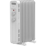 Radiateur lectrique bain d?huile - sencor - soh 3411wh - 2300 w - 2 boutons - blanc