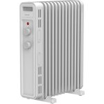 Radiateur lectrique bain d?huile - sencor - soh 3413wh - 2500 w - 2 boutons - blanc