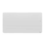 Radiateur lectrique connect hekla horizontal anthracite 2000w - inertie fonte