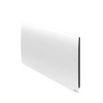 Radiateur lectrique connect hekla horizontal blanc 2000w - inertie fonte