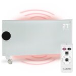 Radiateur électrique - klarstein - 2000 w - convecteur électrique programmable - convecteur mobile - ... Radiateur électrique - klarstein - 2000 w - convecteur électrique programmable - convecteur mobile - ...