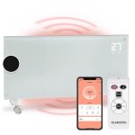Radiateur électrique - klarstein - 2000 w - convecteur électrique programmable - convecteur mobile - ... Radiateur électrique - klarstein - 2000 w - convecteur électrique programmable - convecteur mobile - ...