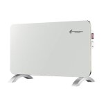 Radiateur electrique mobile en verre sorimo sannover 2000 w blanc Radiateur electrique mobile en verre sorimo sannover 2000 w blanc
