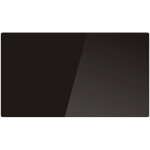 Radiateur lectrique verre cramique glass noir cramique 1500w