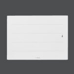 Radiateur  inertie lectrique - thermor - ovation 3 - 2000w - blanc - chaleur douce - connect