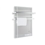 Radiateur infrarouge klarstein hot spot wave - contr�le par app - 1000w - porte - serviettes