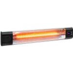 Radiateur infrarouge - klarstein - radiateur mural salle de bain - 850 w - panneau chauffage lectrique ...