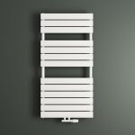 Radiateur mural chauffage central 120x60cm blanc en acier inoxydable