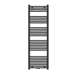 Radiateur mural mai & mai  eau chaude pour chauffage central 50x160cm gris noir en acier inoxydable