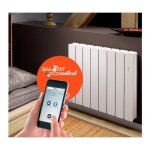 Radiateur - noirot - bellagio smart ecocontrol - 1000 w - inertie fonte - horizontal Radiateur - noirot - bellagio smart ecocontrol - 1000 w - inertie fonte - horizontal
