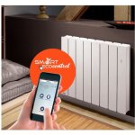 Radiateur - noirot - bellagio smart ecocontrol - 1500 w - inertie fonte - horizontal Radiateur - noirot - bellagio smart ecocontrol - 1500 w - inertie fonte - horizontal