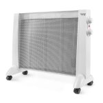Radiateur rayonnant alpatec prmb 1600 - 1600w - blanc - technologie mica - thermostat rglable