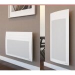 Radiateur rayonnant vertical digital amadeus 3 blanc 2000w - thermor - programmable - pilotable  distance ...