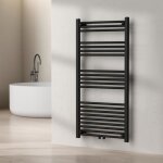 Radiateur s�che - serviettes voss acier 120 x 60 cm noir