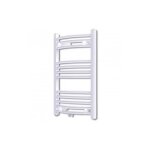 Radiateur s�che - serviettes incurv� blanc top prix - 500x764mm - fluide caloporteur - 320w