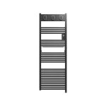Radiateur sche - serviettes - sauter - marapi tactile - 750w - 145x50cm - anthracite