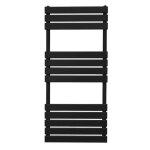 Radiateur s�che - serviettes - monstershop - 1200mm x 500mm - acier au carbone - 2070 btu - noir