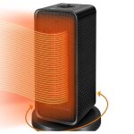 Radiateur soufflant 1200w radiateur electrique en cramique chauffage dappoint mobile 90oscillation ...