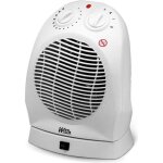 Radiateur soufflant 2000w oscillant avec thermostat - warm tech