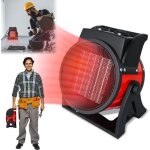 Radiateur soufflant en cramique 3000w - xmtech - chauffage lectrique arotherme