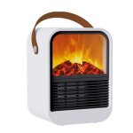 Radiateur soufflant portable prumya - mini chauffage lectrique chauffe - chemine bureau maison chauffage ...