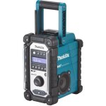 Radio de chantier makita dmr115 - 12  18 v li - ion - autonomie 20h - tuner dab / dab + / fm