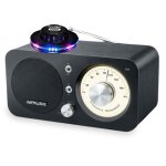 Radio classique muse m - 095bt - bluetooth 5w - bt / aux / usb - lumire ovni