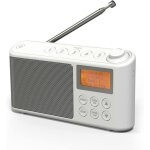 Radio dab - dab + fm alimentation secteur et batterie poste radio numrique dab portable avec chargement ...