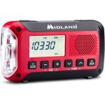 Radio durgence - midland - er250 bt - bluetooth - banque dalimentation - r�sistant aux intemp�ries