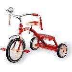 Tricycle - radio flyer - classic red dual deck - rouge - 18 mois � 4 ans - 25 kg max