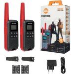 Radio pmr portable - generic - pni decross dc63 - bleu - 16 canaux - 1000mah nimh