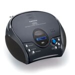 Radio portable cd bluetooth® lenco scd - 24dab bk noir - argent Radio portable cd bluetooth® lenco scd - 24dab bk noir - argent