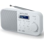 Radio portable - muse - m - 109 dbw - dab + et fm - double alarme - haut - parleur int�gr�