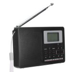 Radio portable - surenhap - cs - 106 - fm - am - sw - mw - lw - tv - couteur inclus - horloge numrique ...