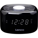 Lenco cr - 12bk - fm - radiowecker mit nachtlicht - schwarz radio - réveil Lenco cr - 12bk - fm - radiowecker mit nachtlicht - schwarz radio - réveil
