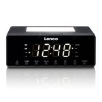 Radio - rveil - lenco - cr - 540bk - veilleuse rglable - charge usb - son stro