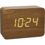 Tfa dostmann 60. 2549. 08 radiopilot�(e) r�veil bois marron heures de r�veil 1 radio reveil