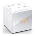 Radio - rveil sony - icfc 1 w - syntoniseur de radio numrique am / fm - horloge numrique