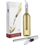 Rafrachisseur  vin bton avec arateur et bec verseur anti - goutterefroidisseur de bouteille en acier ...