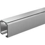 Rail alu pour saf40 / saf80 pour porte 40 / 80kg - l. 2 m - mantion sa - 11108 / 200